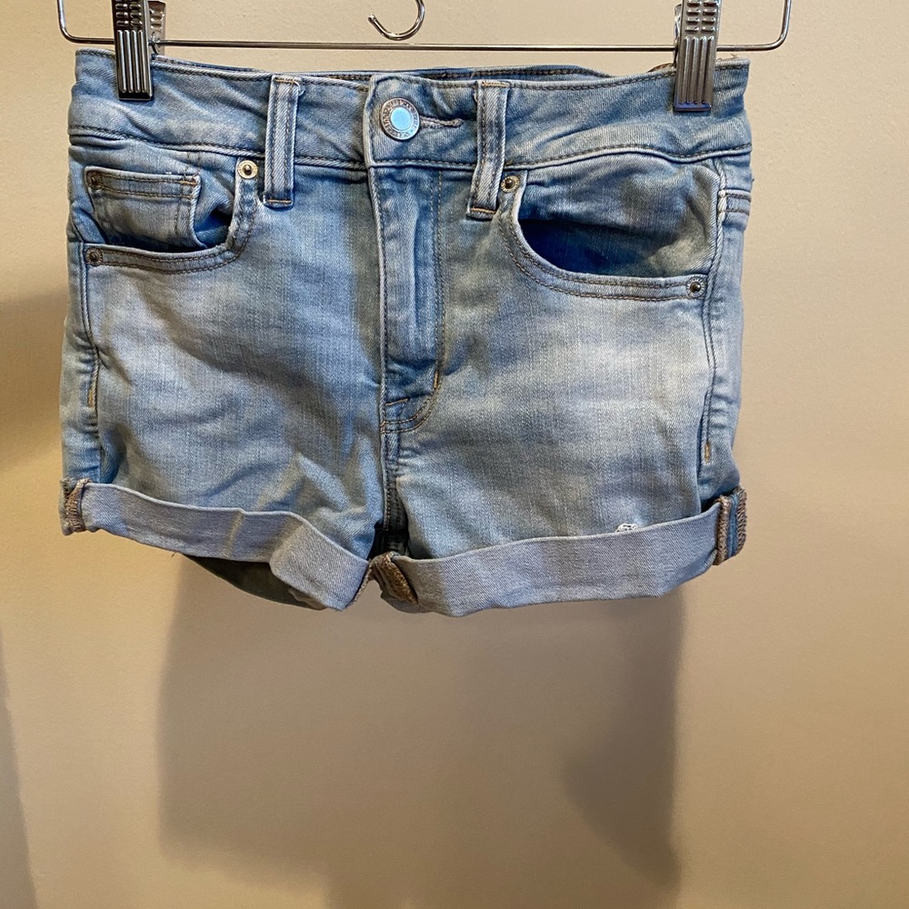 American eagle denim shorts